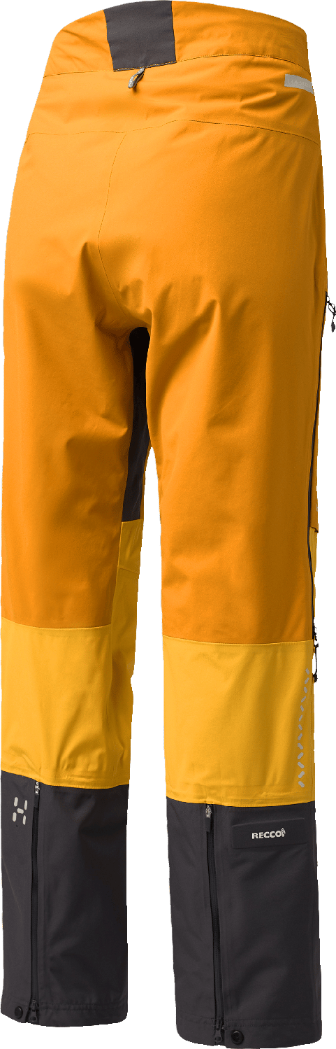 Women's L.I.M Touring Proof Pant Sunny Yellow/Desert Yellow Haglöfs