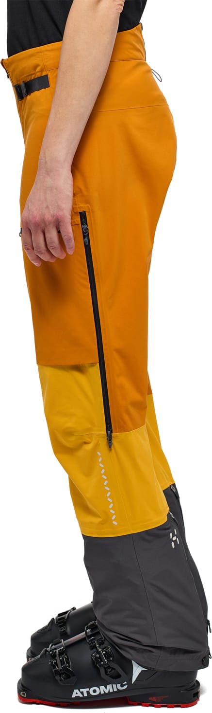 Women's L.I.M Touring Proof Pant Sunny Yellow/Desert Yellow Haglöfs