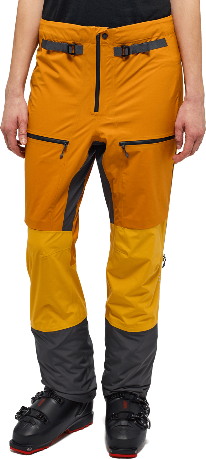 Women's L.I.M Touring Proof Pant Sunny Yellow/Desert Yellow Haglöfs