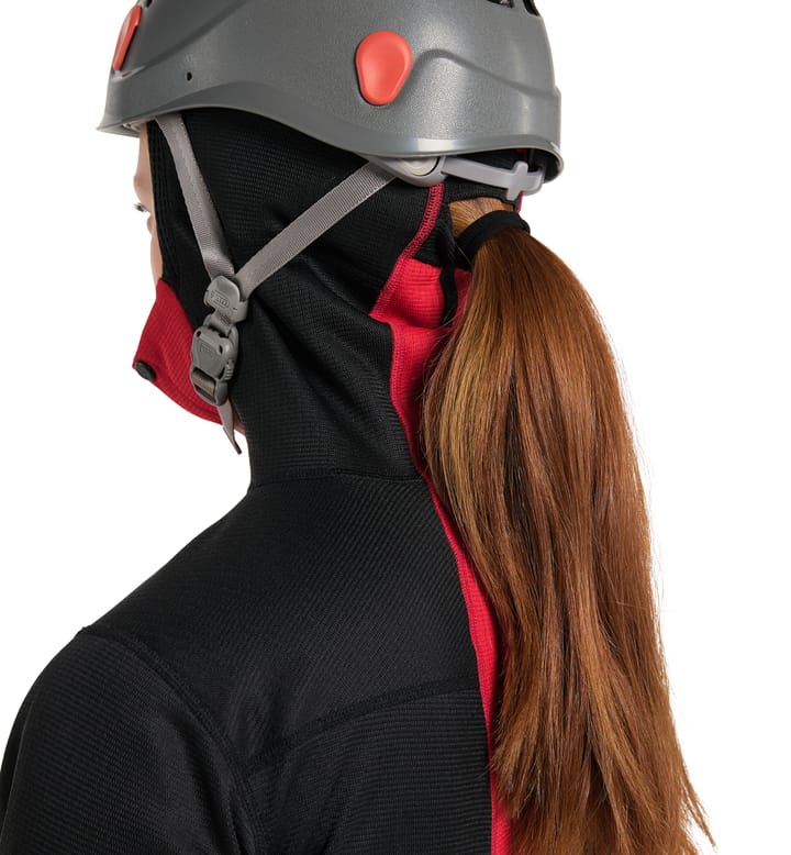 Haglöfs L.I.M ZT Sync 1 Mid Hood Women True Black/Zenith Red Haglöfs