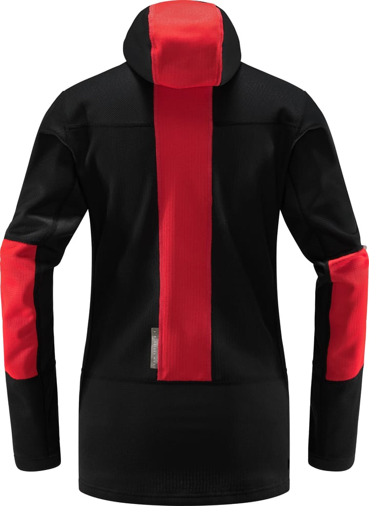 Haglöfs L.I.M ZT Sync 1 Mid Hood Women True Black/Zenith Red Haglöfs