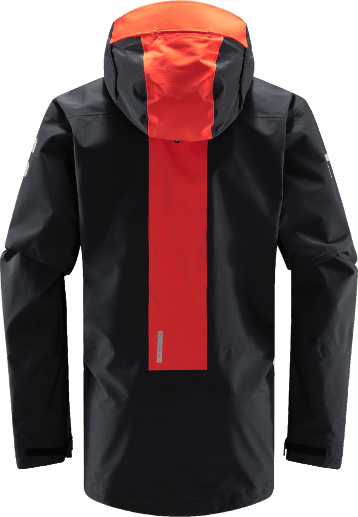 Haglöfs Men's L.I.M ZT Trek GORE-TEX PRO Jacket True Black/Zenith Red Haglöfs