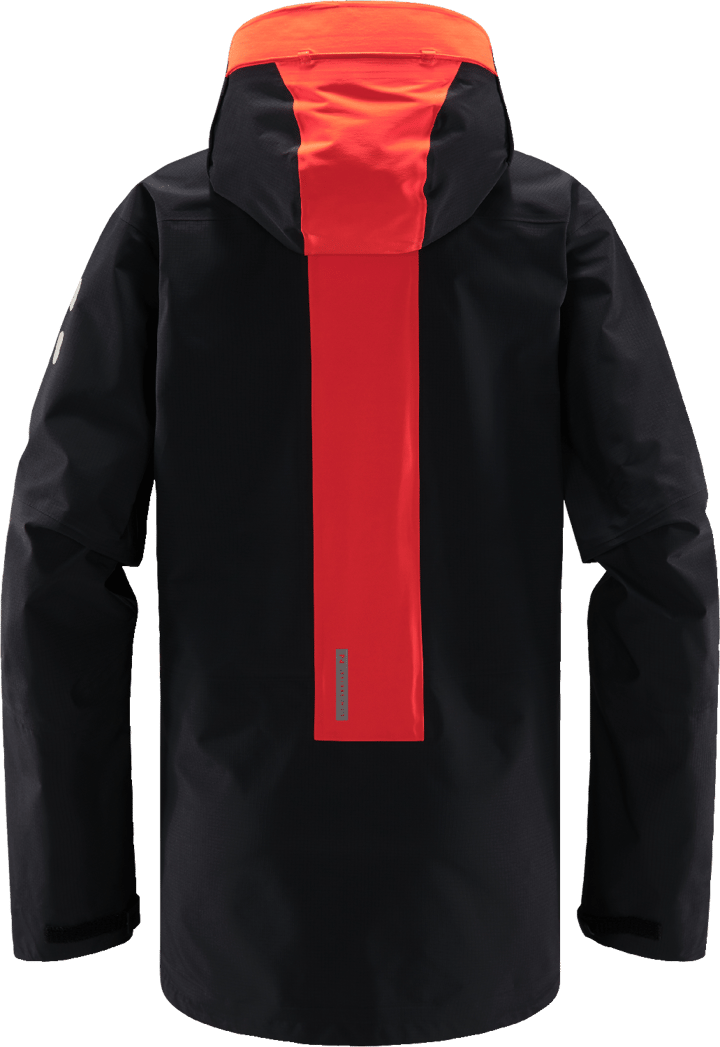 Women's L.I.M ZT Trek GORE-TEX PRO Jacket True Black/Zenith Red Haglöfs