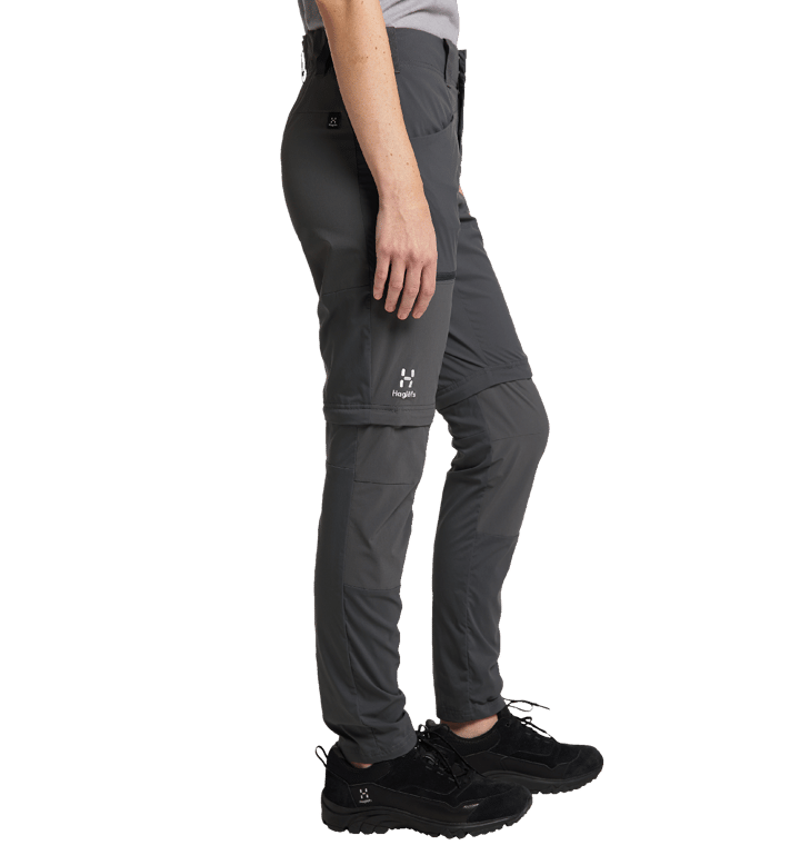 Women's Lite Slim Zip-Off Pant Magnetite Haglöfs