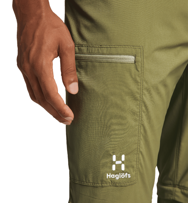 Men's Lite Standard Zip-Off Pant Olive Green Haglöfs