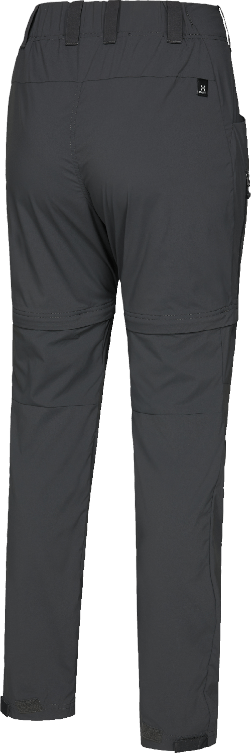 Women's Lite Standard Zip-Off Pant Magnetite Haglöfs