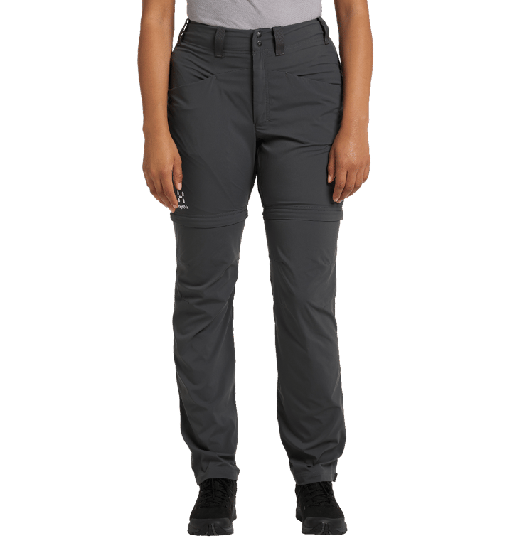 Women's Lite Standard Zip-Off Pant Magnetite Haglöfs