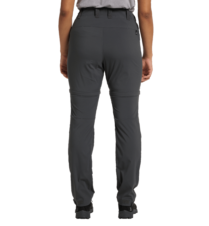 Women's Lite Standard Zip-Off Pant Magnetite Haglöfs