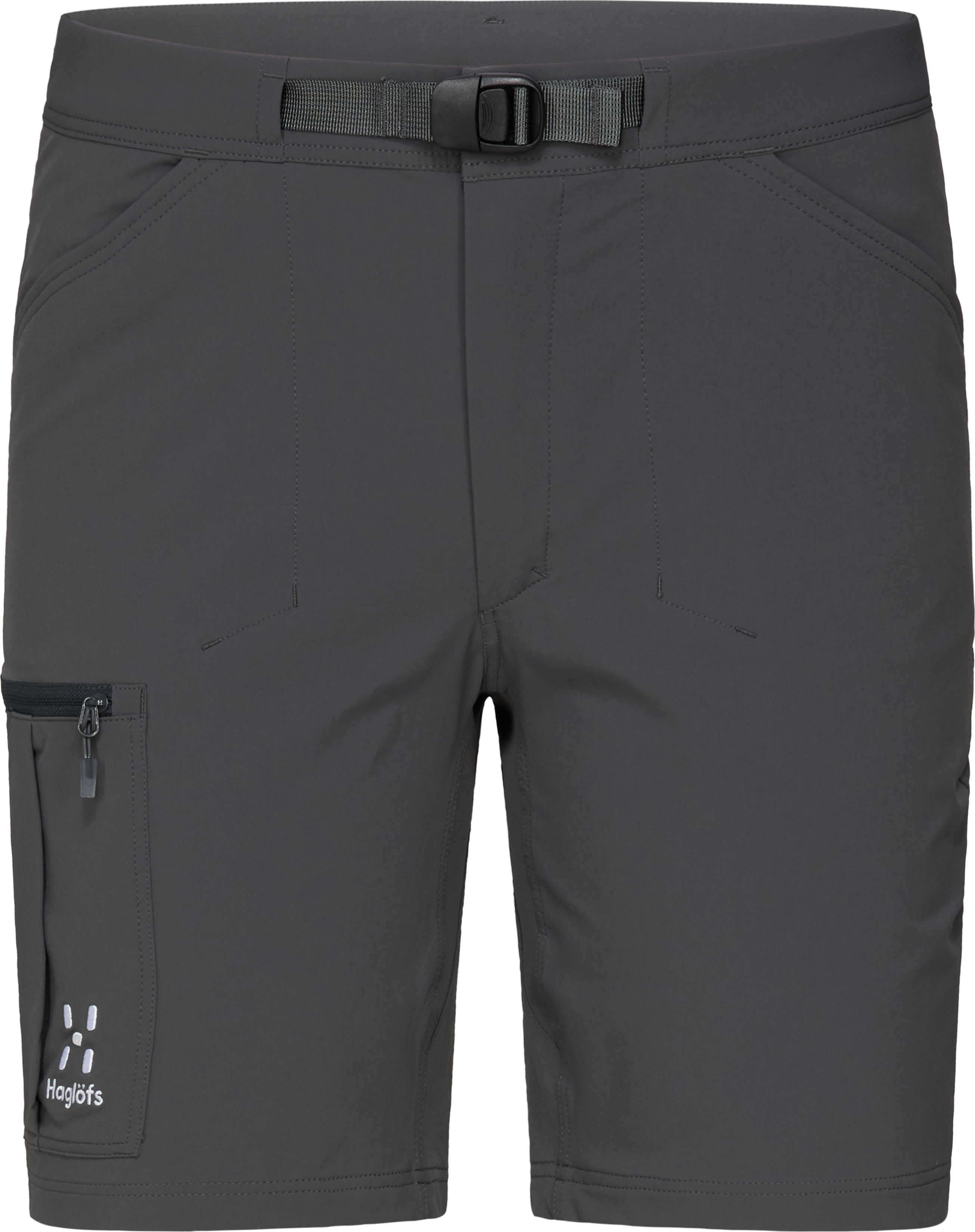 Haglöfs Women's Lizard Softshell Shorts Magnetite 36, Magnetite