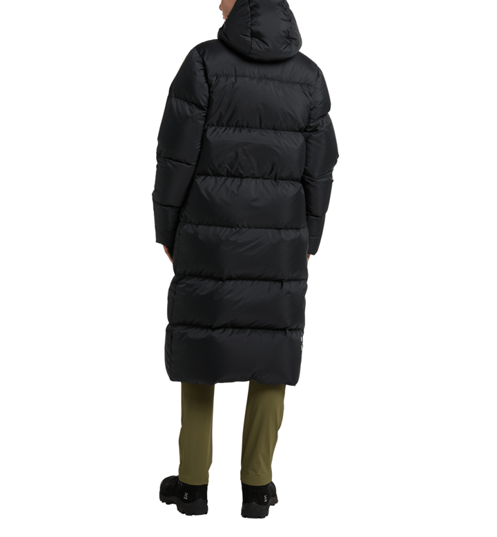 Haglöfs Women's Long Down Parka True Black Haglöfs Haglöfs Women's Long Down Parka True Black Haglöfs