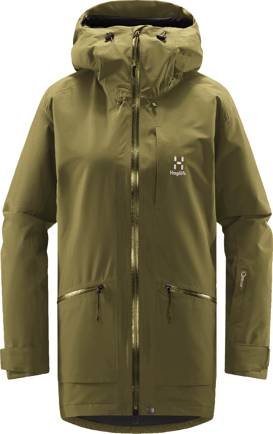 Women’s Lumi Insulated Parka Olive Green