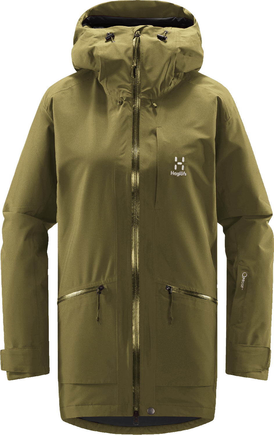 Women's Lumi Insulated Parka Olive Green