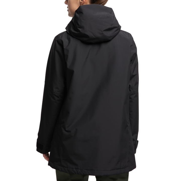 Haglöfs Women's Lumi Insulated Parka True Black Haglöfs