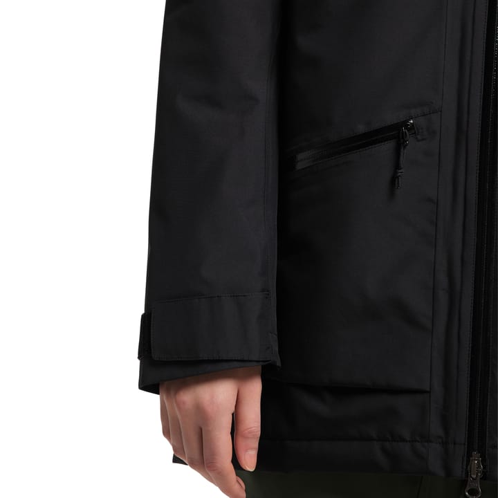 Haglöfs Women's Lumi Insulated Parka True Black Haglöfs