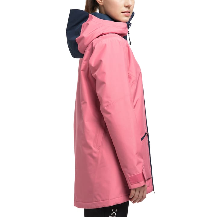 Haglöfs Women's Lumi Insulated Parka Tulip Pink/Tarn Blue Haglöfs