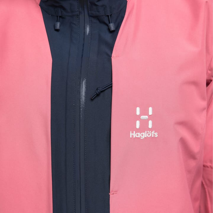 Haglöfs Women's Lumi Insulated Parka Tulip Pink/Tarn Blue Haglöfs