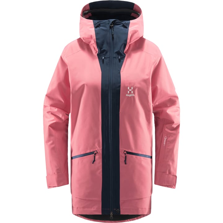 Haglöfs Women's Lumi Insulated Parka Tulip Pink/Tarn Blue Haglöfs