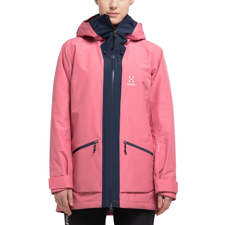 Haglöfs Women's Lumi Insulated Parka Tulip Pink/Tarn Blue Haglöfs Haglöfs Women's Lumi Insulated Parka Tulip Pink/Tarn Blue Haglöfs
