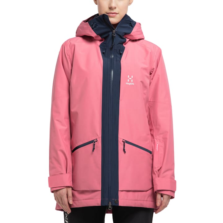 Haglöfs Women's Lumi Insulated Parka Tulip Pink/Tarn Blue Haglöfs