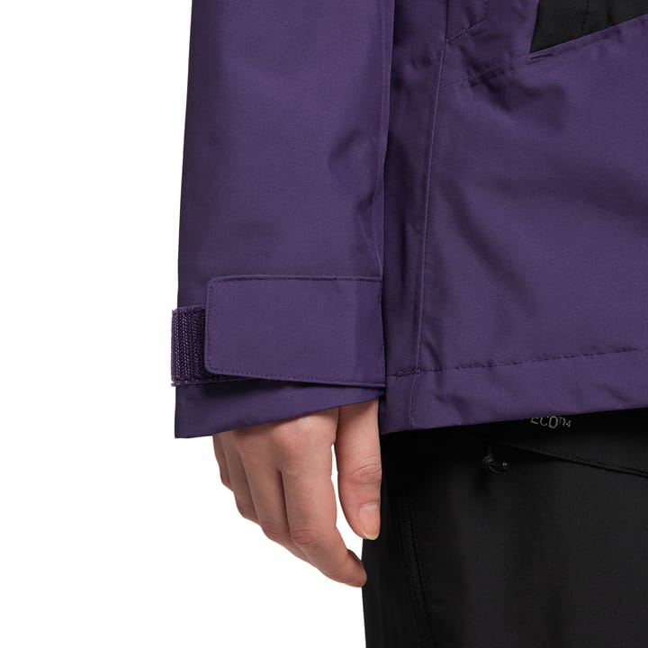 Haglöfs Women's Lumi Jacket Purple Rain/True Black Haglöfs