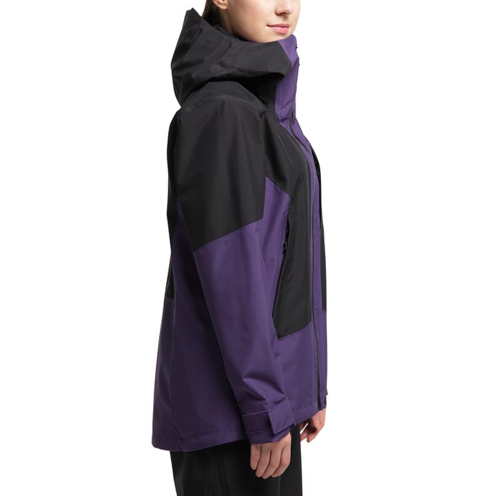 Women's Lumi Jacket Purple Rain/True Black Haglöfs