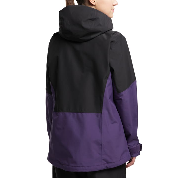 Haglöfs Women's Lumi Jacket Purple Rain/True Black Haglöfs