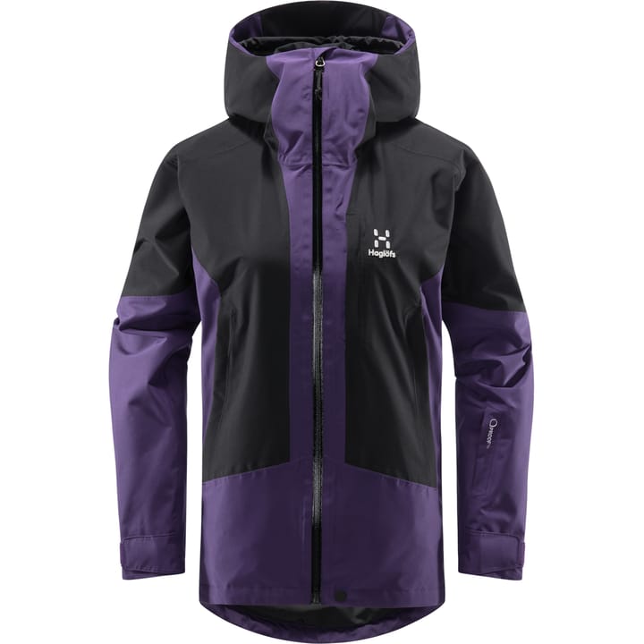 Women's Lumi Jacket Purple Rain/True Black Haglöfs