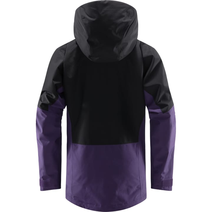 Haglöfs Women's Lumi Jacket Purple Rain/True Black Haglöfs