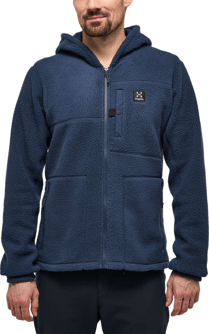 Haglöfs Men's Malung Pile Hood Tarn Blue Haglöfs