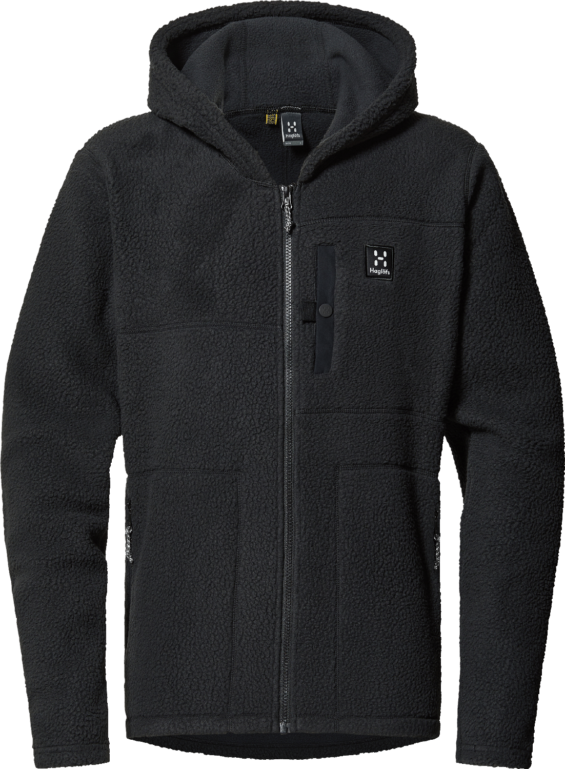 Haglöfs Men's Malung Pile Hood True Black