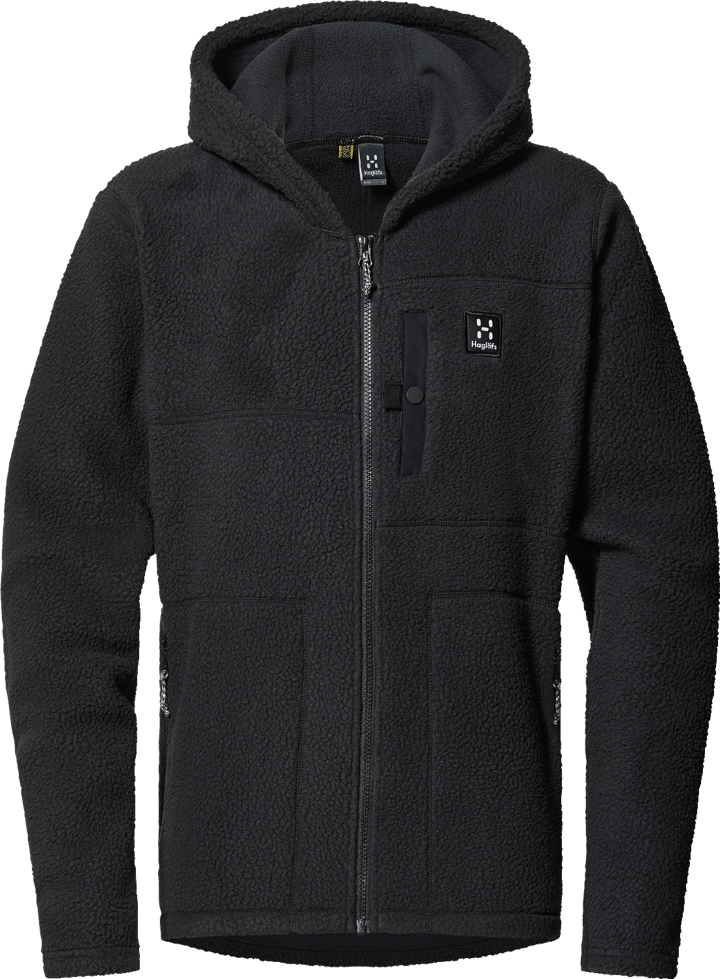 Men's Malung Pile Hood True Black Haglöfs