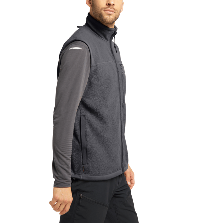 Haglöfs Men's Malung Pile Vest Magnetite Haglöfs Haglöfs Men's Malung Pile Vest Magnetite Haglöfs