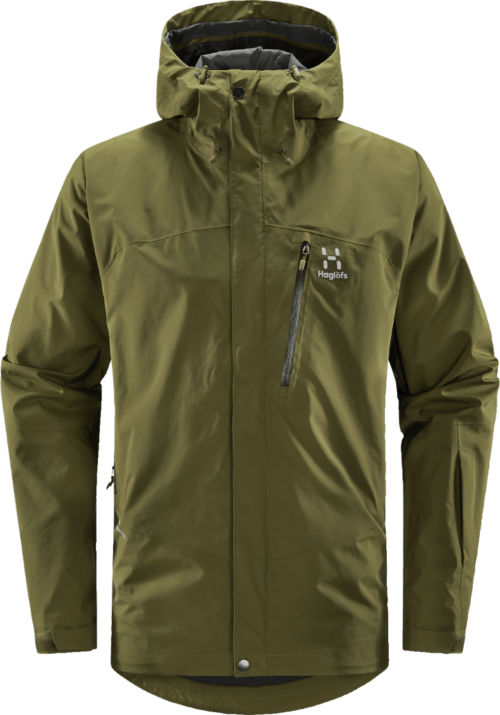 Men's Astral Gore-Tex Jacket Olive Green Haglöfs