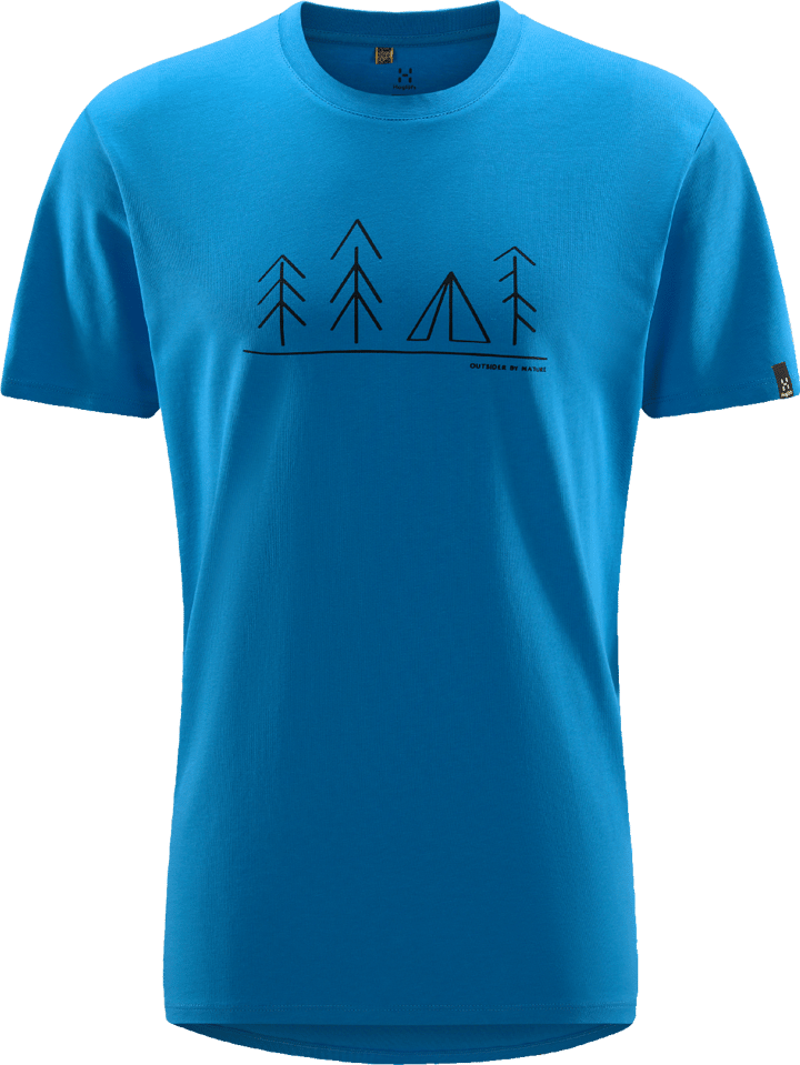 Haglöfs Men's Camp Tee Nordic Blue Haglöfs Haglöfs Men's Camp Tee Nordic Blue Haglöfs