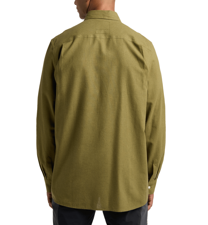 Men's Curious Hemp Shirt Olive Green Haglöfs