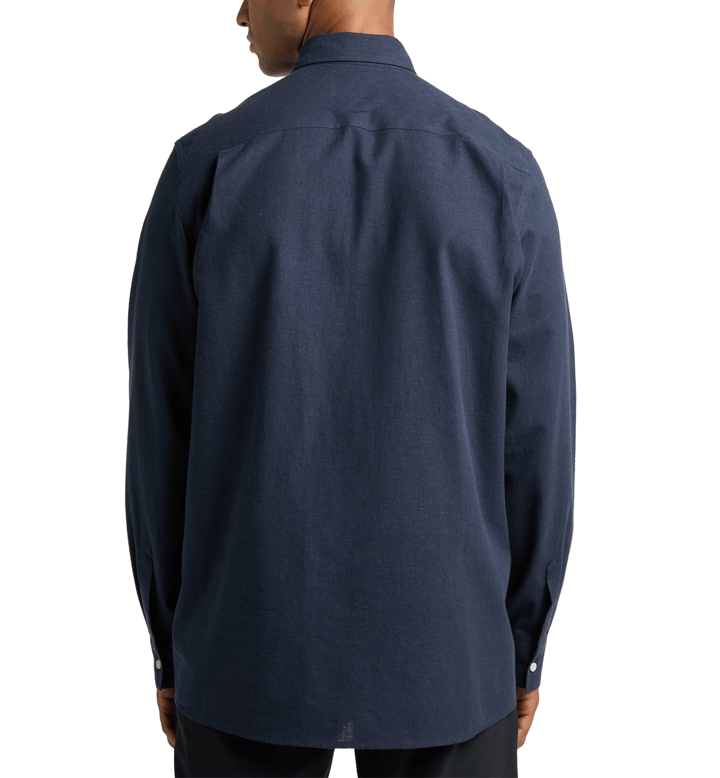 Haglöfs Men's Curious Hemp Shirt Tarn Blue Haglöfs
