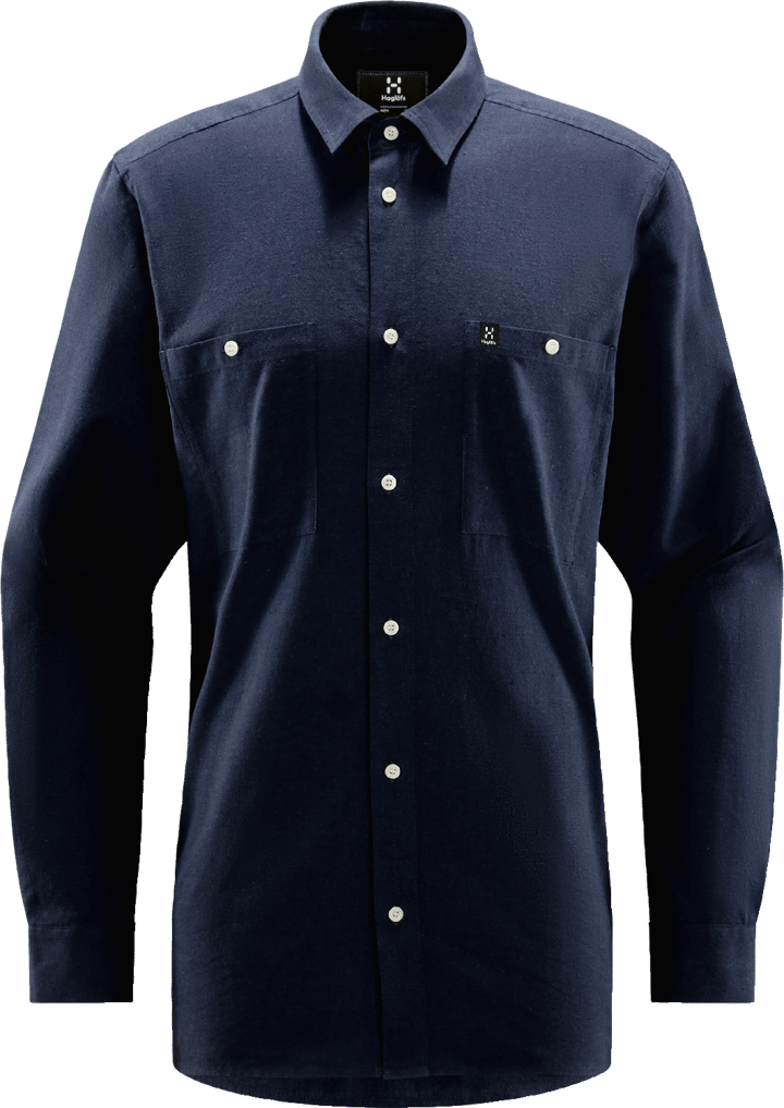 Men's Curious Hemp Shirt Tarn Blue Haglöfs