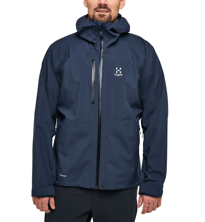 Haglöfs Men's Front Proof Jacket Tarn Blue Haglöfs