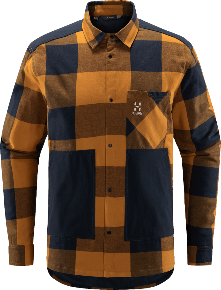 Men's Insulated Timmer Shirt Desert yellow/Tarn blue Haglöfs