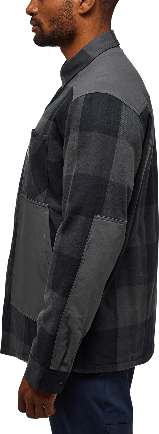 Haglöfs Men's Insulated Timmer Shirt True Black/Magnetite Haglöfs