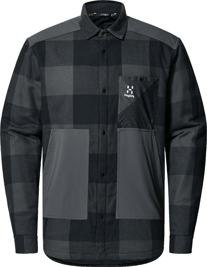 Men's Insulated Timmer Shirt True Black/Magnetite Haglöfs