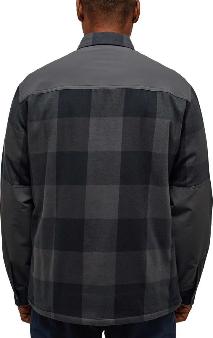 Haglöfs Men's Insulated Timmer Shirt True Black/Magnetite Haglöfs