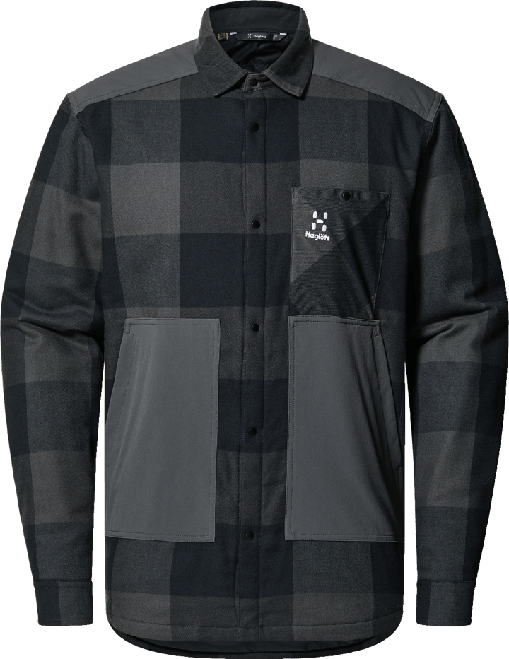 Haglöfs Men's Insulated Timmer Shirt True Black/Magnetite Haglöfs