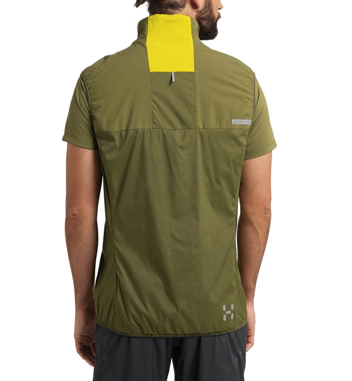 Men's L.I.M Alpha Vest Aurora/Olive Green Haglöfs