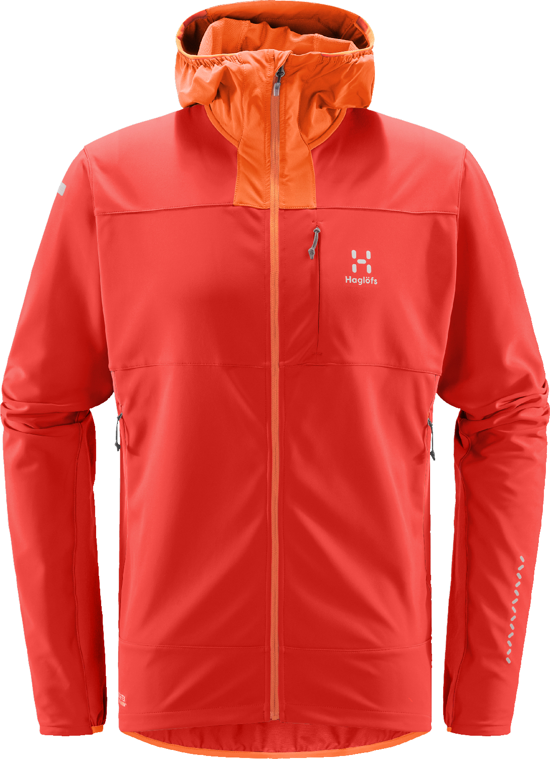 Men’s L.I.M Hybrid Softshell Jacket Habanero/Flame Orange