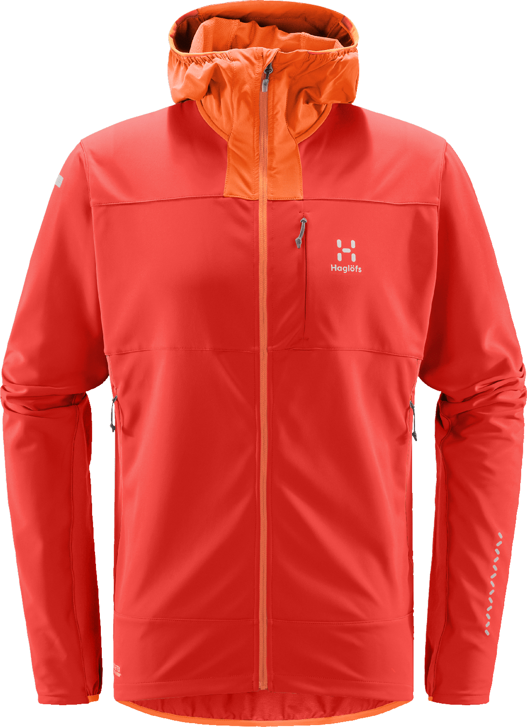 Men's L.I.M Hybrid Softshell Jacket Habanero/Flame Orange