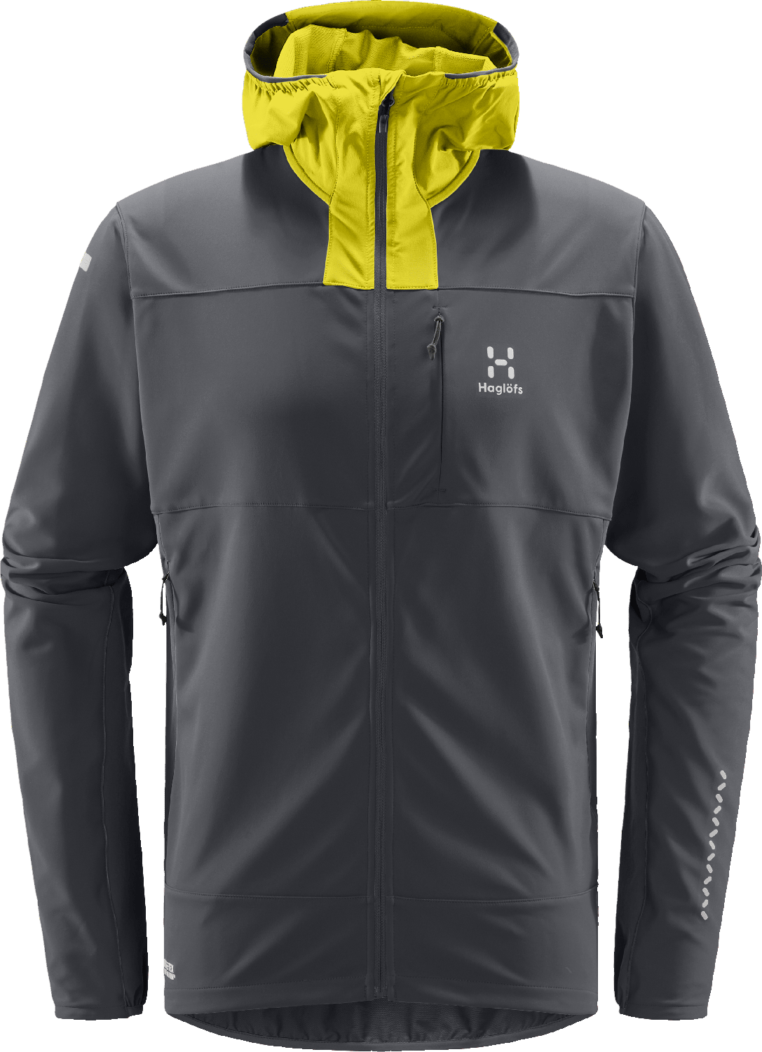 Men's L.I.M Hybrid Softshell Jacket Magnetite/Aurora