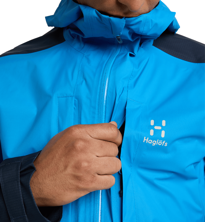 Haglöfs Men's L.I.M Rugged Gore-Tex Jacket Nordic Blue/Tarn Blue Haglöfs