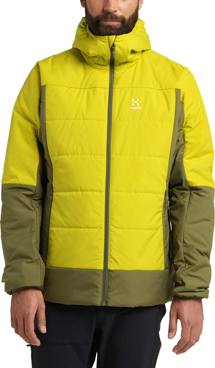 Haglöfs Men's Mimic Silver Hood Olive Green/Aurora Haglöfs