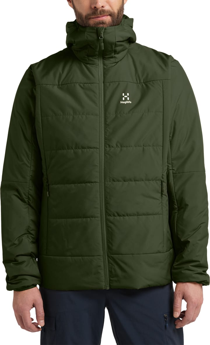 Haglöfs Men's Mimic Silver Hood Seaweed Green Haglöfs